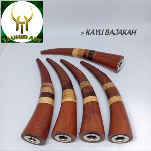 pipa once cangklong varian kayu liwung kelor emas nogosari bajakah 10cm Fs47