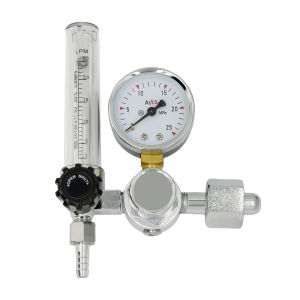 2025 NEW 0-25Mpa Argon Regulator CO2 Mig Tig Flow-Meter Gas-Regulators Flowmeter Welding Weld Gauge Argon Pressure Reducer G5/8