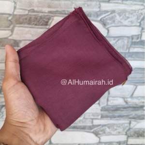 Hijab Persegi Paris Jadul 110x110cm - Varisa - Red Rose - Azahra - Jilbab Segi Empat