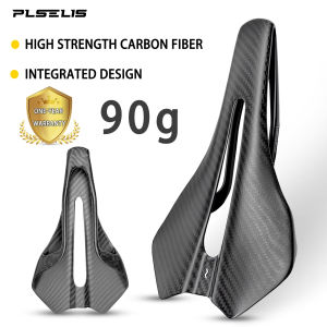 Plselis T800 Integrated Carbon Fiber Saddle Bicycle Saddle High-Strength Lightweight 100g Cycling Cushion Riding Parts