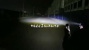 สปอตไลท์สองสีไฟมอเตอร์ไซค์ไฟสปอร์ตไลท์ ไฟหน้า LED มินิไฟขับสปอตไลท์ไฟตัดหมอก ไฟสปอร์ตไลท์ ไฟช่วยตัดหมอก มอเตอร์ไซต์ สปอตไลท์ขับรถไฟตัดหมอกหัวโบรกเกอร์