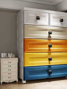 Drawer Storage Cabinet White Cabinet With Wheels Room Storage Organizer Kitchen Bedroom Storage Cabinet Plastic Cabinet
