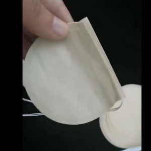 100PCS Round Tea Bags Disposable Empty Filter Bags Paper Teabags Portable Drawstring Seal Strainer Natural Material Tea Bags