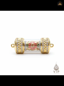 💕🌟(ฝาอิตาลี) ตะกรุดนางเรียกเนื้อ หลวงปู่เพลิน สำนักสงฆ์บ้านท่าสำราญ | ✨ Lady Summon Takrud Amulet LP Phloen | 招财