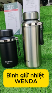 Bình giữ nhiệt WENDA dung tích1500ml 1000ml lõi inox 316 giữ nhiệt 12h