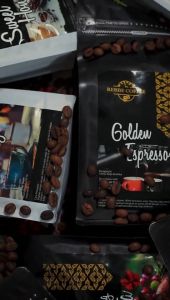 Kopi Arabika Lanang Peaberry Gayo Aceh 100% Murni – Medium Roast Biji Kopi Premium untuk Manual Brew 200g