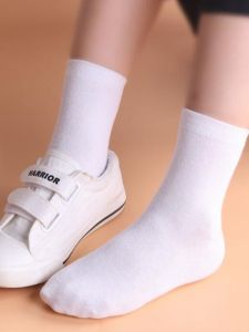 BEIYUEYIXUAN | Seamless Lightweight Childrens Socks for Spring and Summer School Uniforms
