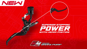 MASTER BRAKE PUMP E4 15M RIGHT LEFT BLACK RACING BOY LEVER SET BRAKE PUMP UNIVERSAL Y15ZR RS150 Y16ZR RSX MASTER BRAKE