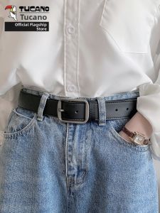 TUCANO | Women Genuine Leather Belt Fashion Pin Buckle