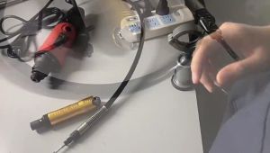 สายอ่อนต่อเครื่องเจียร-สว่านไฟฟ้า เพลาแบบยืดหยุ่นโลหะ + ด้าม 6.5 มม. ขนาดเเกน 0.3-6.5มิล อุปกรณ์ช่าง เครื่องมือช่าง สายอ่อนเครื่องเจียร แกน 3 มิล