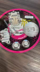 Nắp đầu nhôm CNC Wave Dream - Nắp tròn lớn (Full bộ vĩ Hồng)