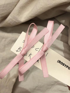 กิ๊บติดผมรูปผีเสื้อสีชมพู ทรงปากเป็ด เครื่องประดับผมสไตล์เกาหลี ทรงเรียบง่าย สไตล์หวาน ใหม่ล่าสุด กิ๊บติดผมแบบมีสายรัด