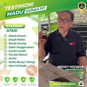 Madu Gurah Asli MADU GURAHFIT BPOM Tuntaskan Masalah Pernafasaan Dan Batuk Netto 280g