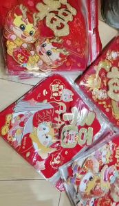 Tempelan Imlek Naga Dragon & Dekorasi Sincia 2024