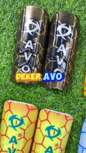 Deker Kaki Avo Lakop Avo Embos Timbul Pelindung Tulang Kering Shin Guard Olahraga Sepakbola Futsal