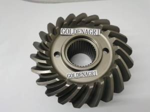 Gear Bevel 22T W9518-5166 (Diameter 16cm) for Kubota Tractor M6040SU parts Rotovator RX220H L5018 7P155-5166