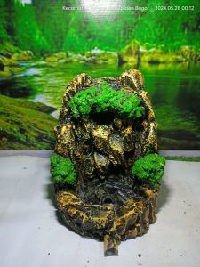 tebing air terjun 20cm aquascape