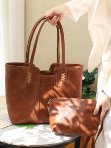 TAOHUALIHUA | Stylish Retro Commuter Large Capacity Handbag