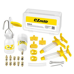 Ezmtb Universal Hydraulic Brake Bleed Kit - Compatible with Shimano/SRAM/Avid/MAGURA Mountain Road Bike Brake Bleeding Tool Set