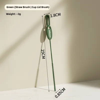 josogo | 2-in-1 Silicone Straw Cleaning Brush