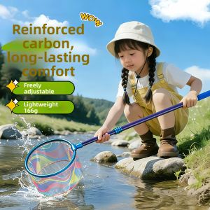 NAIFUNA | Hard Carbon Telescopic Insect Fishing Net