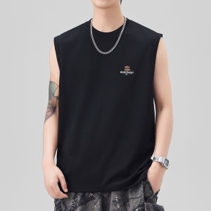 American Sleeveless Tank Top Summer Casual Sport Wear