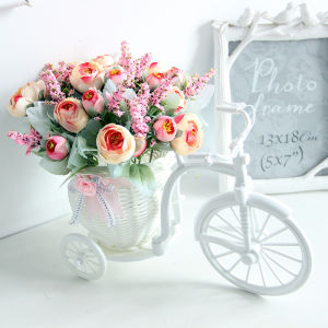 Artificial Flower Bouquet Set Plastic Home Decorations Bedroom Living Room Tea Table Hall Ornament Small Accessories