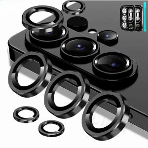 2PCS for Samsung Galaxy S26 S25 Ultra S24 Plus S23 Camera Lens Protector Tempered Glass HD Camera Screen Protector Metal Scratch