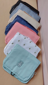 Portable Hanging Make Up Organizer Bag Toiletry Cosmetic Large Capacity Waterproof Travel Organizer Pouch