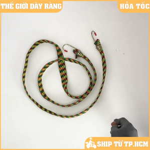 ✅Dây ràng dẹp bông Thái Lan co giãn tốt thun cột đồ buộc chằng hàng xe máy dài từ 16➡8M