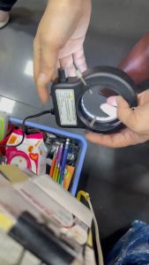 Đèn Led Tròn Gắn Kính Hiển Vi / Máy Phóng Kỹ Thuật Số (Trắng + Đen)