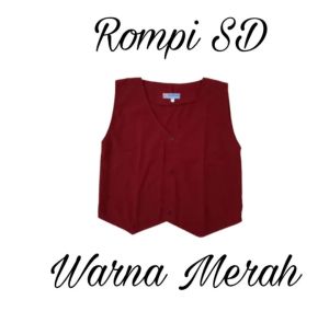 ROMPI SEKOLAH SD WARNA MERAH