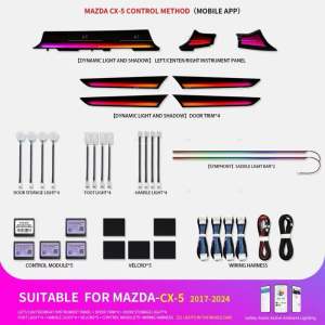 [Mazda CX-5] OEM Interior RGB LED Ambient Light