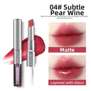 AYANAMI | Water-Resistant Long-Lasting Moisturizing Dual-Tip Lip Gloss
