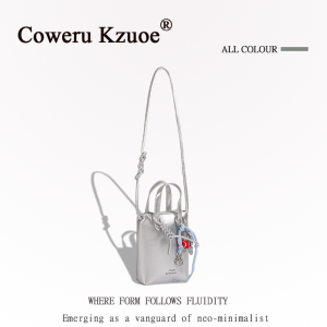 Mini Silver Premium Crossbody Cell Phone Bag