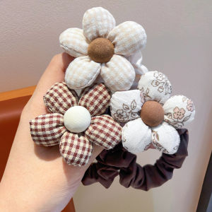 Cute Bow Flower Childrens Hair Ties