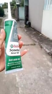 Giá KM) Dầu Nhớt Hộp Số Xe Tay Ga ( Nhớt Lap ) Castrol Scooter Gear Oil 80w90 120ml