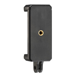 Tripod Fix Mount With Cold Shoe Mount Mobile Phone Clip 1/4 Screw Hole Adapter Holder For iPhone 13 Xiaomi LED Video Light Flash