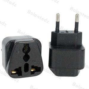 2 Round Pin Plug Adapter Convert Universal EU/AU/US/UK to Brazil Switzerland Italy Jack Electric Power Socket Travel Wall Charge