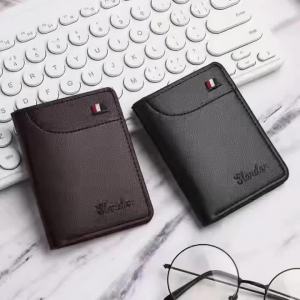 [Crazy Bag] Ultra Thin Mens Wallet Vertical Small Card Holder