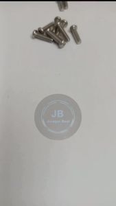 BAUT JP M5 X 20 STAINLESS SS SUS 304 ANTI KARAT PAN HEAD SEKRUP M5X20 PANJANG 2CM 2 CM 5X20 5 X 20 MM BAUD 8 OBENG PLUS SKRUP PITCH DRAT 0.8 STENLIS JURAGAN BAUT