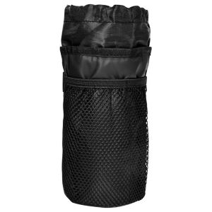 Drawstring Bike Bottle Holder with Mesh Pocket Cycling Water Bottle Carrier Pouch for Electric Scooter Motorcycle