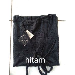 Vest Rompi Brukat Premium/Rompi Brukat Tali Depan Malika