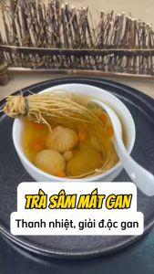 5- 10 set Trà sâm mát gan giảm ho bổ phế giảm biếng ăn cho bé thanh nhiệt - Thảo Dược Hạnh Nguyên