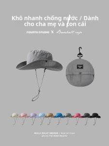 BILLI ZILLY | Quick-Dry Water-Resistant Sun Protection Fishermans Hat