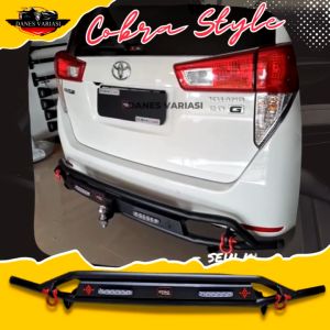 PROMO TOWING REAR BUMPER COBRA MINI WITH LAMP BEMPER DEPAN LAMPU - RUSH / TERIOS / XPANDER / PAJERO / INNOVA /FORTUNER / ERTIGA / VELOZ / AVANZA / XENIA Aksesories Mobil Bisa COD