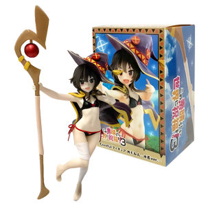 Bandai | HOT! Anime figure KonoSuba: Gods blessing in this wonderful world! Megumin the Great Magician Mayor Beautiful Figure Model Toy