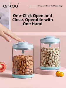 Ankou | Press Sealed Food Grade Glass Storage Jar