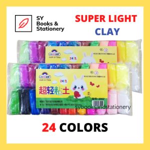 Non-Toxic Super Light Clay Butter Slime 24 Colors / Children Light Air Dry Clay / Modeling Clay