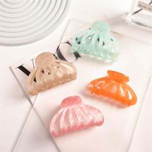 2024 Adfa ใหม่ Acetate แต่งผมแบบปลาฉลามสำหรับผู้หญิง สไตล์ใหม่ คลิปผมแบบเกาะหลัง ติดผมด้านบน ประดับผม เครื่องประดับผม ชุดเครื่องประดับแฟชั่น